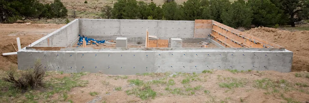 stem wall construction