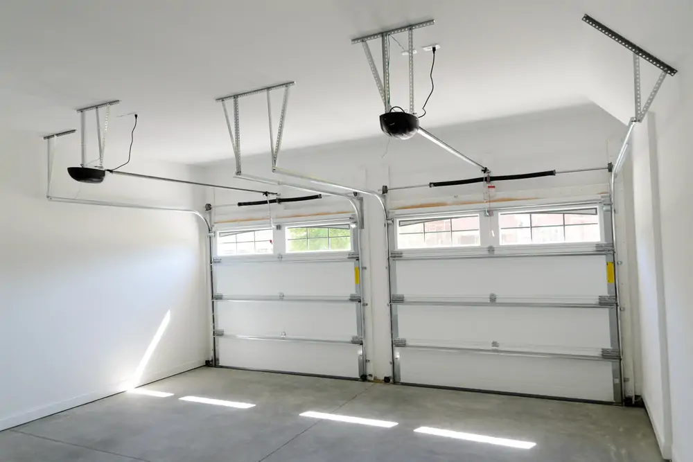 2 car garage interior