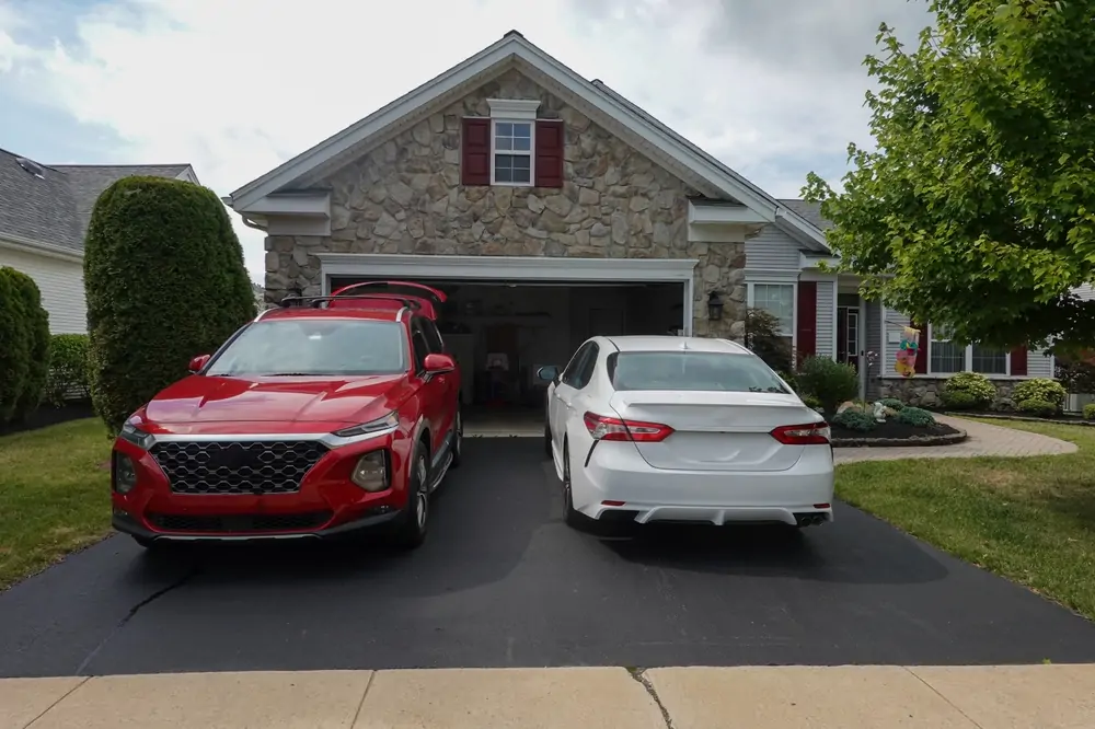 2 car garage